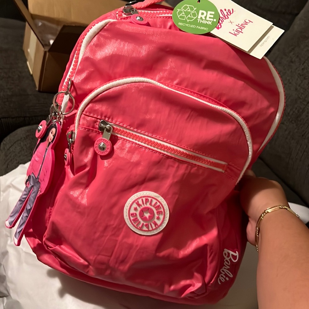 Barbie x Kipling 🎒 Lively Pink 😍 Beautiful…for a real Barbie like you 🥰